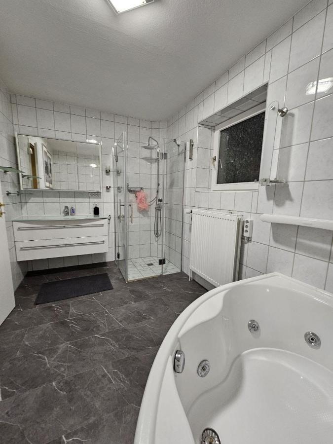 Haus An Der Weser Ferienwohnung Brevorde Exterior foto